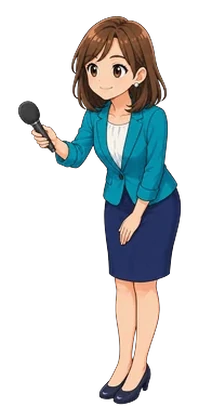 リノーズのキャラクター（ガッツポーズ）